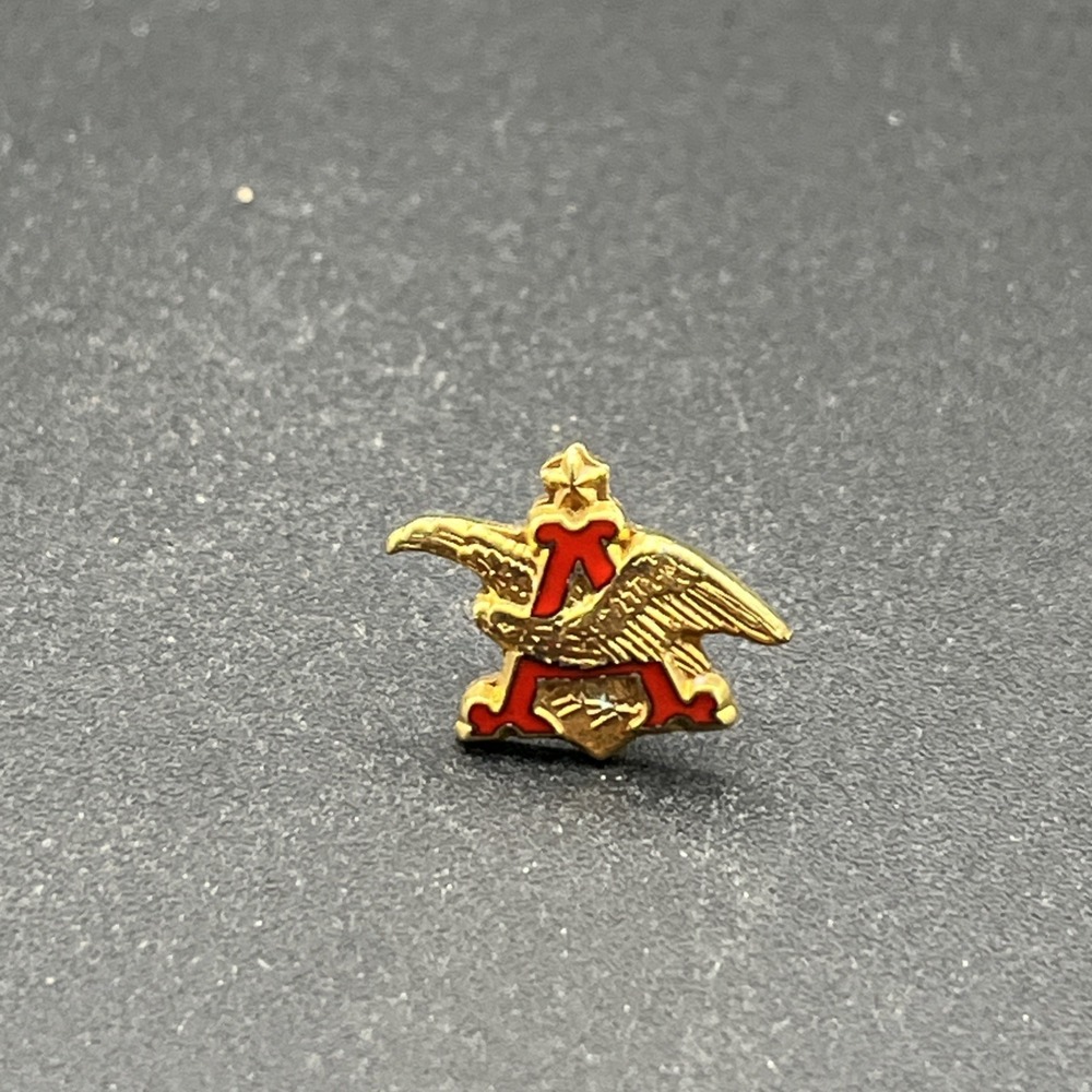 Anheuser Busch Beer Logo Eagle Tiny Lapel Hat Pin